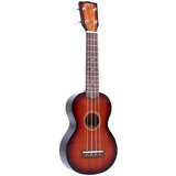 Ukelele Mahalo Tamaño Soprano Mj13t Series Sunburst + Funda