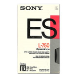 Sony - Videocassette Beta L-750 Es (222 Metros) Sellado 90's