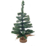 Árvore De Natal 60 Cm Pequena Luxo Mini Pinheiro Verde