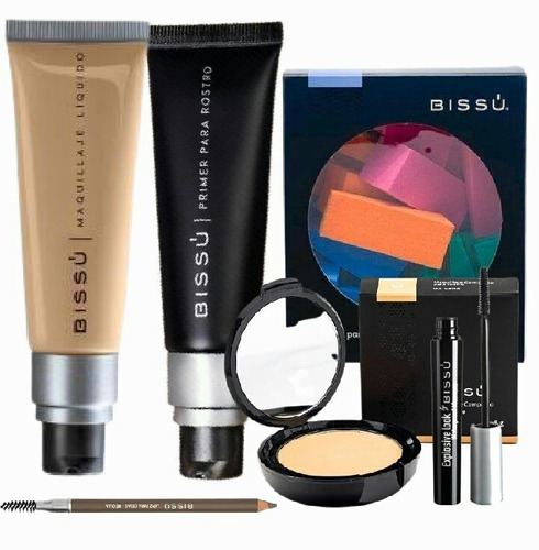 Kit De Maquillaje Bissú Original Primer Para Rostro