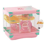 Jaula Plástica Rosa Para Hamster Sunny (1 Piso)