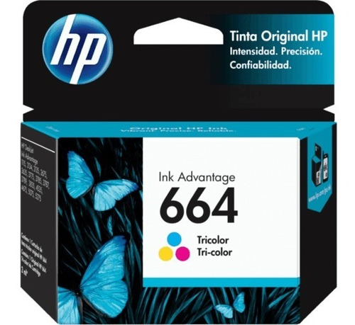 Cartucho Hp 664  Tricolor Original