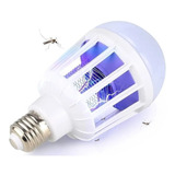 Foco Luz Led 15w Mata Mosquitos Moscas Repelente Ahorrador 