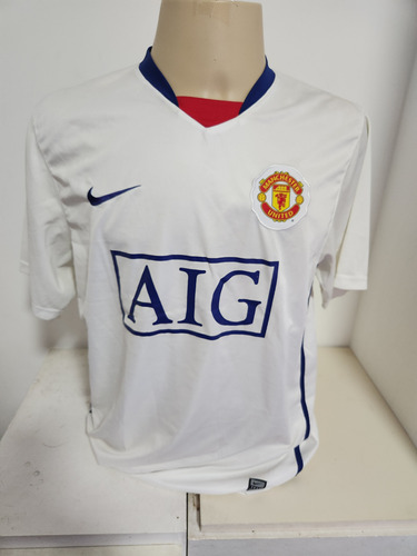 Camisa Manchester United Branca Aig