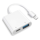 [certificado Mfi] Adaptador Lightning A Usb Otg Para iPhone,