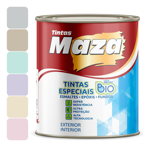 Tinta Esmalte Epóxi Azulejo, Cozinha, Banheiro Maza 800ml