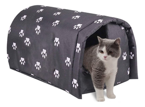 Casa Para Gatos Para Exteriores, Resistente A La Intemperie,