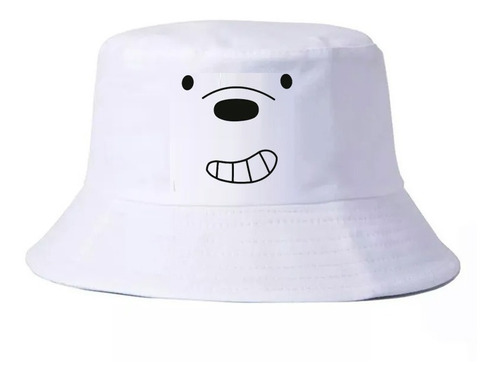 Polar Oso Bucket Gorro Cartoon Escandalosos