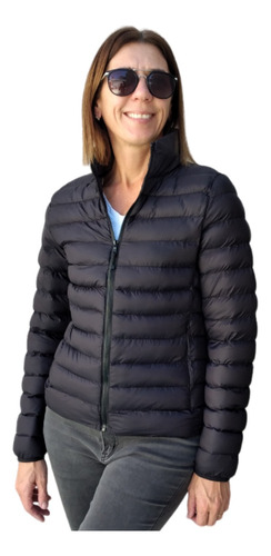 Campera Canelón Nylon Ultraliviana