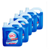 Pack 5un Detergente Liquido Ro 5 Litros Lavado Inteligente