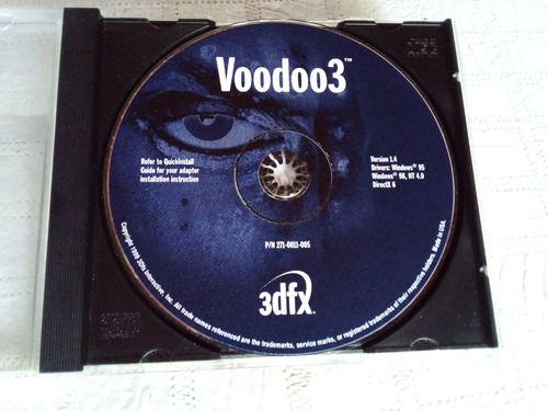 Voodoo3 Cd De Instalación