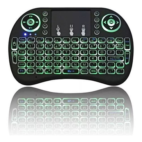 Mini Teclado Touchpad Wireless Usb Smart Tv Ps3 Xbox Netflix