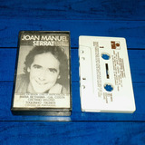 Joan Manuel Serrat Sinceramente Cassette Arg Maceo-disqueria