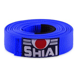 Faixa Azul Jiujitsu 10 Costuras Marca Shiai