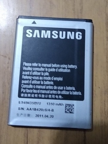 Bateria Samsung Galaxy Usada 1350ma