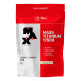Mass Max Titanium 17500 - Sabor Baunilha Refil 3k
