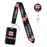 Set Gafete Lanyard Cinta Porta Credencial Yoyo Retractil