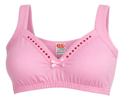 6 Pz Corpiño De Tirantes Colores Niña Talla 8 A 16 | MercadoLibre