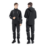 Impermeable Moto Hombre  Chaqueta Lluvia Reflectante  Conjun