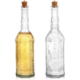 Botellas De Vidrio Decorativas De 680ml-2un