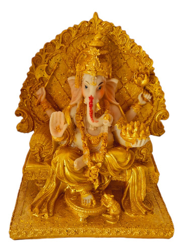 Ganesha 16x14x10cm Importada De India - Ganesh Hindú 