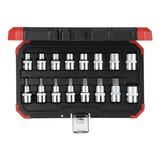 Chave Soquetes Jogo Torx 1/2 16 Peças Gedore Red