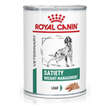 Alimento Royal Canin Veterinary Diet Canine Satiety Weight Management Para Perro Adulto Todos Los Tamaños Sabor Vegetales En Lata De 195 g