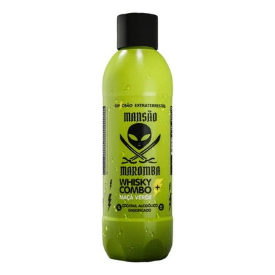 Drink Whisky + Maça Verde Mansão Maromba 1l | MercadoLivre