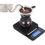 Báscula De Café Digital Con Temporizador Recargable 3000g