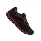 Tenis Olympikus Dynamic Esportivo Preto Vermelho Corrida