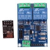 Módulo De Relé Wifi 5v/12v Esp8266 Placa De Relé De Control