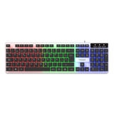 Teclado Multimedia Retroiluminado Gamer Usb Tun Tunishop