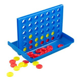 Juego De Mesa 4 En Linea Portatil Bingo Game De Plastico