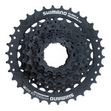 Cassete Shimano Hg31 11/34 8v K7 Megarange Acera Alivio Bike Cor Preto Quantidade Máxima De Dentes 34 Quantidade Mínima De Dentes 11