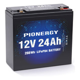 Lifepo4 - Batería De Litio De 12 V Y 24 Ah Más De 4000 Ciclo