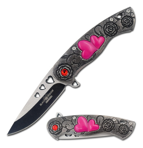 Snake Eye Tactical Cupid Heart - Cuchillo De Bolsillo Para E