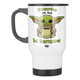 Taza Mug Termica Baby Yoda Grogu Personalizable