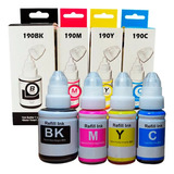 4 Tinta Generica Para Canon Gi190 Pixma G4100 Pico Especial 