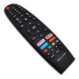 Controle Remoto Para Tv Multilaser Led 4k Tl042 Tl045 Tl046