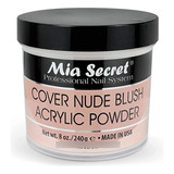 Mia Secret - Cubierta Nude Blush Acrílico Polvo 8oz