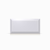 Ceramica Gabriella Subway Blanco Brillante 7.5x15 1ra