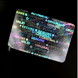 500 Hologramas Original Genuino Sello Seguridad Garantía