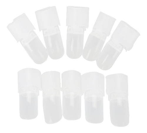 10x Protector De Esmalte De Uñas Para Manicura, Dedo, Arte D