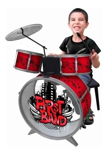 Bateria Musical Para Chicos My First Band Mi Primer Banda 