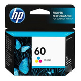 Cartucho Hp 60 Original Tinta Color Cc643wl En Caja Cerrada