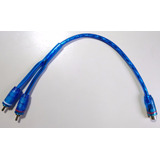 6- Cable Y Rca Puenteador Potencias Audio  Ofc Libre Oxigeno