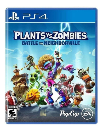 Video Juego Ps4 Plants Vs Zombies