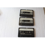 3 Fitas Cassettes Maxell Data Cassette M 90