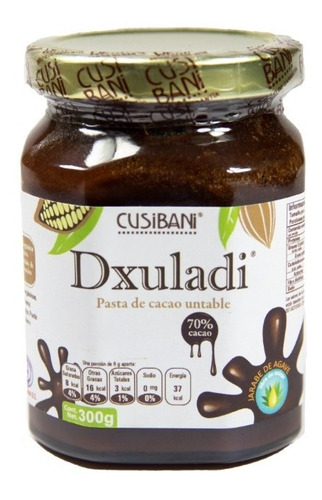 Cusibani Dxuladi: Pasta De Cacao Untable Agroecológica 300g