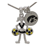 Collar De Animadora De Iowa - Poms Down, Metal